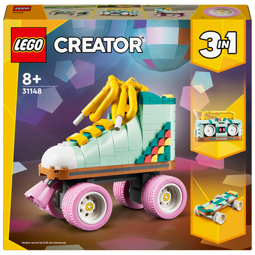 LEGO Creator 3-in-1 Retro Roller Skate Set 31148