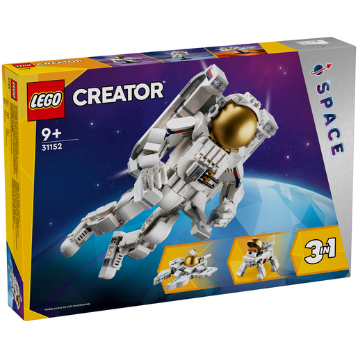 LEGO Creator 3-in-1 Space Astronaut Model Kit 31152