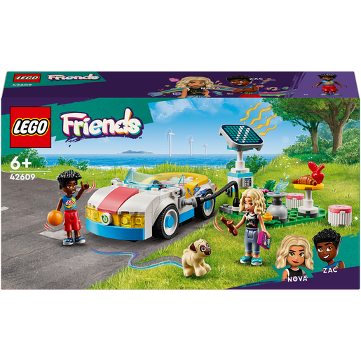 LEGO Friends Electric Car and Charger Vehicle Set 42609