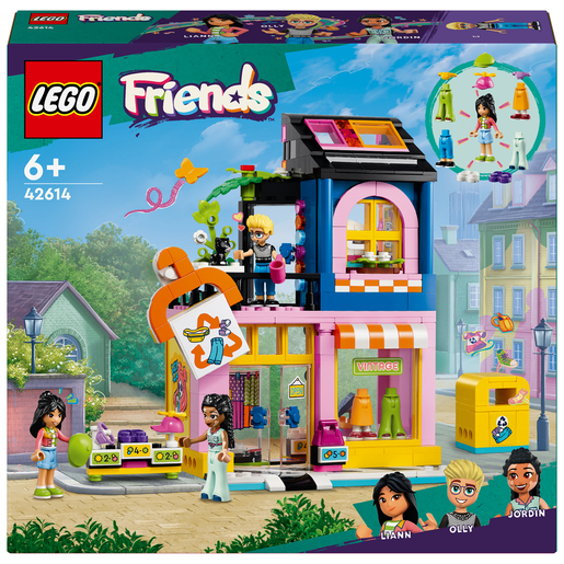 LEGO Friends Vintage Fashion Store Shop Set 42614
