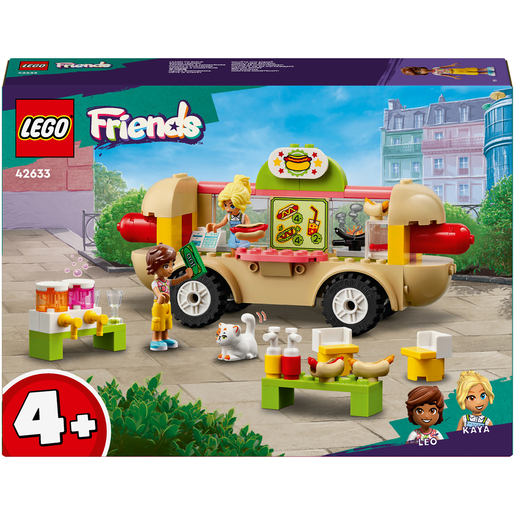 LEGO Friends Hot Dog Food Truck Toy Vehicle Set 42633