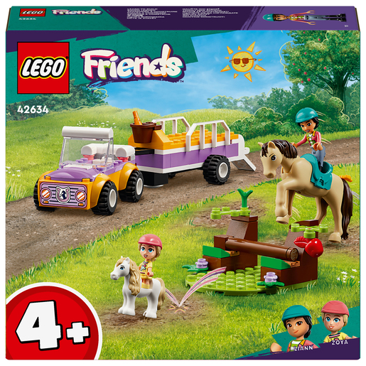 LEGO Friends Horse and Pony Trailer Animal Set 42634