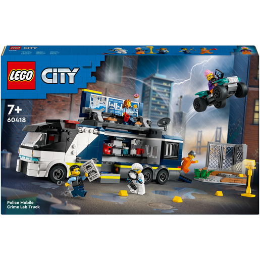 LEGO City Police Mobile Crime Lab Truck Set 60418