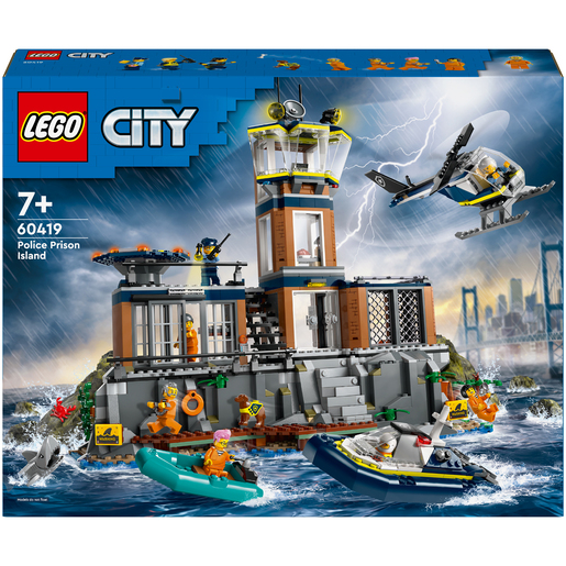 LEGO City Police Prison Island Building Set 60419
