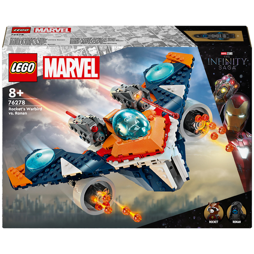 LEGO Marvel Rocket's Warbird vs. Ronan Set 76278