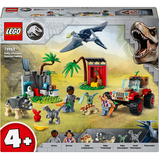 LEGO Jurassic World Baby Dinosaur Rescue Centre 76963
