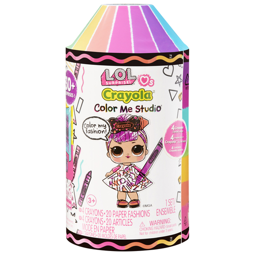 LOL Surprise! Loves Crayola Colour Me Studio Playset (Styles Vary)