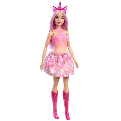 Barbie Unicorn Pink Doll