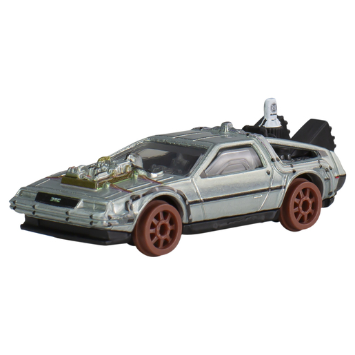 Hot Wheels Pop Culture - Real Riders Back to the Future III Time Machine Vehicle
