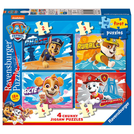 Ravensburger Paw Patrol My First Puzzles 4 Pack
