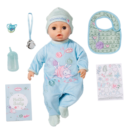 Baby Annabell Active Alexander 43cm Doll
