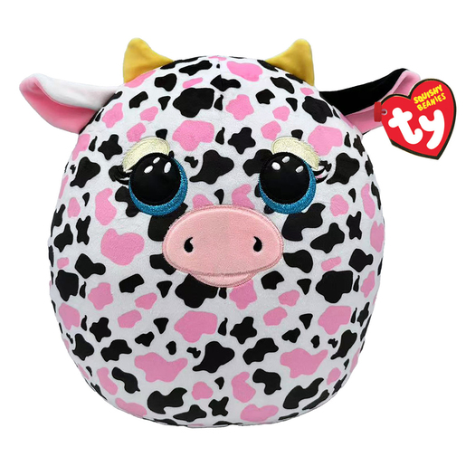 Ty Squishy Beanies - Milkshake Cow 25cm Soft Toy