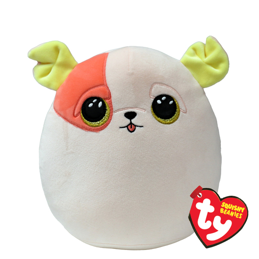 Ty Squishy Beanies - Patch Pug 25cm Soft Toy