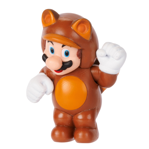 Super Mario - Tanooki Mario 6cm Figure