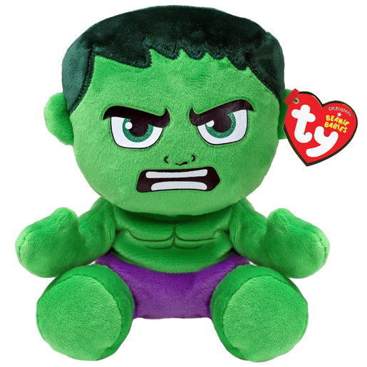 Ty Beanie Babies - Hulk 15cm Soft Toy