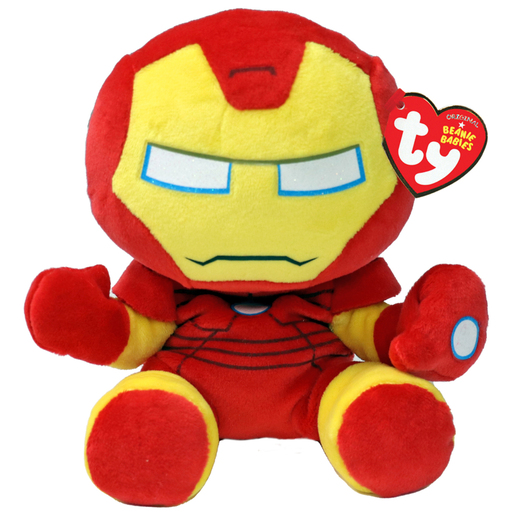 Ty Beanie Babies - Iron Man 15cm Soft Toy