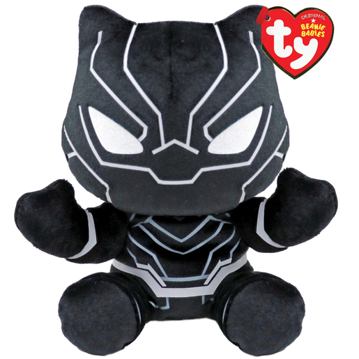 Ty Beanie Babies - Black Panther 15cm Soft Toy