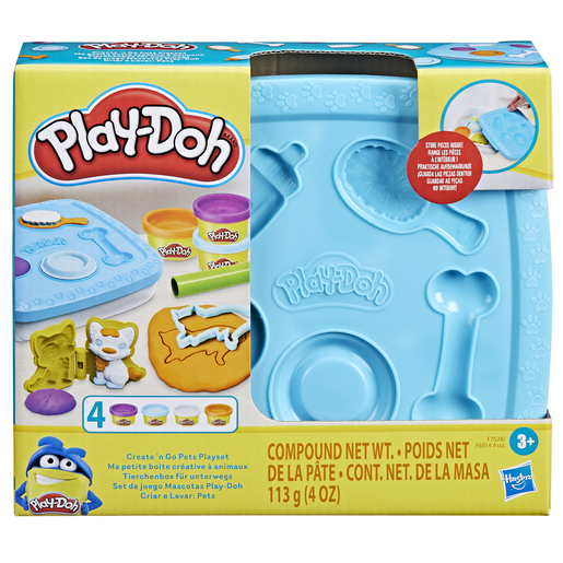 Play-Doh Create n' Go Cupcakes Playset - Blue