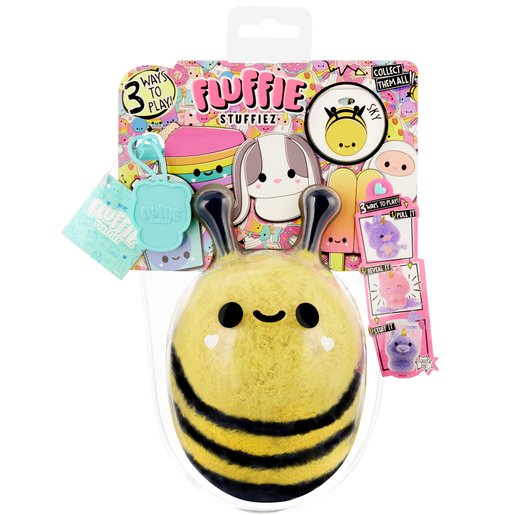 Fluffie Stuffiez Bee Soft Toy (Styles Vary)