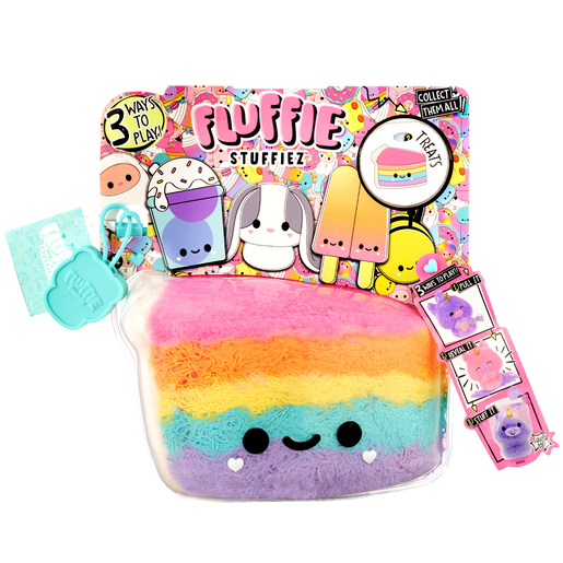 Fluffie Stuffiez Cake Soft Toy (Styles Vary)