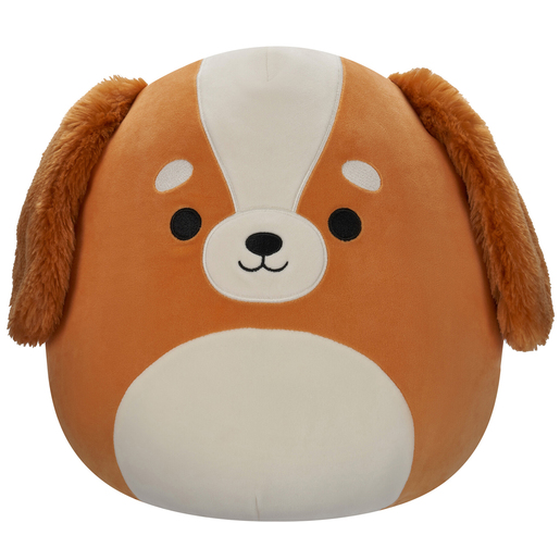 Original Squishmallows 12' Soft Toy - Ysabel the Brown and White Spaniel
