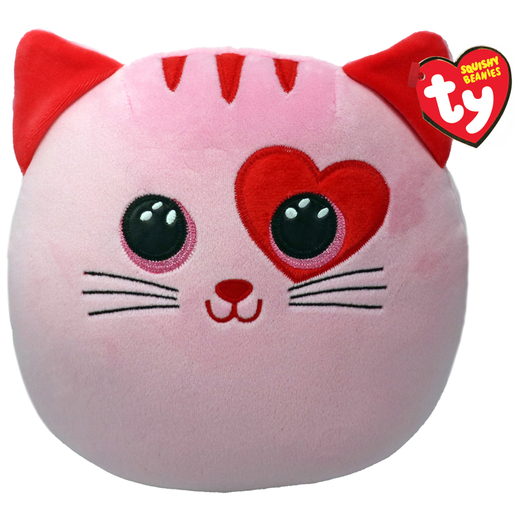 Ty Squish-a-Boos - Flirt Cat 35cm Soft Toy