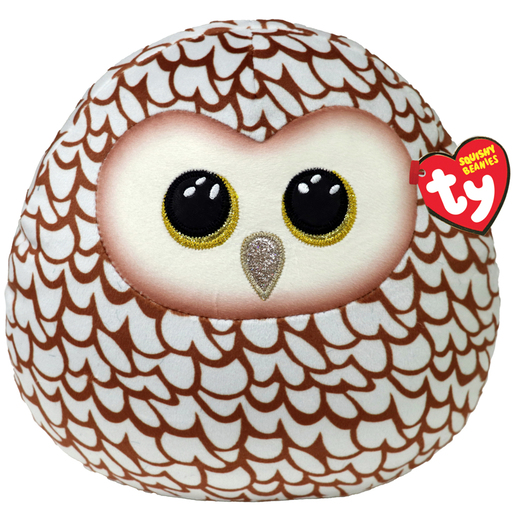 Ty Squish-a-Boos - Whoolie the Owl 25 cm Soft Toy