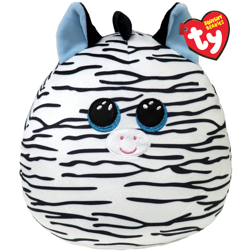 Ty Squish-a-Boos - Xander the Zebra 35 cm Soft Toy