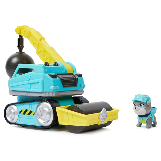 Paw Patrol Rubble Crew Motor's Wrecking Ball Vehicle The