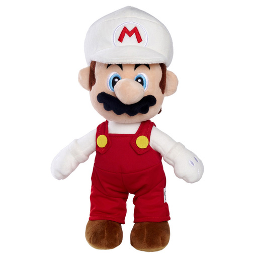 Super Mario - Fire Mario 30cm Soft Toy