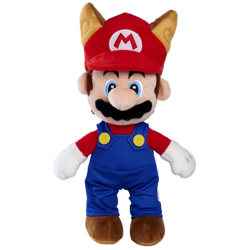 Super Mario - Raccoon Mario 30cm Soft Toy