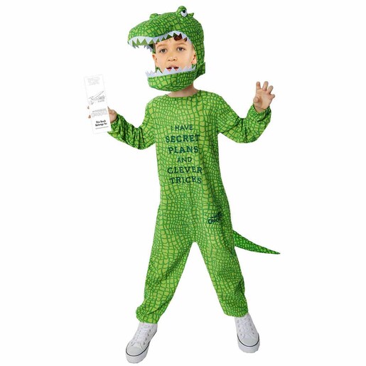 Roald Dahl 'The Enormous Crocodile' Dress Up Costume 6-8 Years