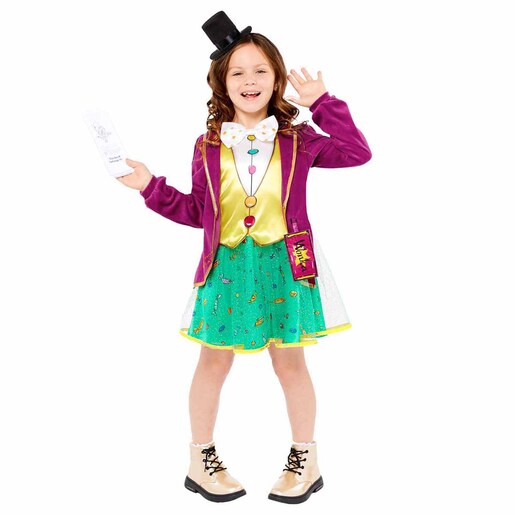 Roald Dahl Willy Wonka Dress Up Costume 6-8 Years