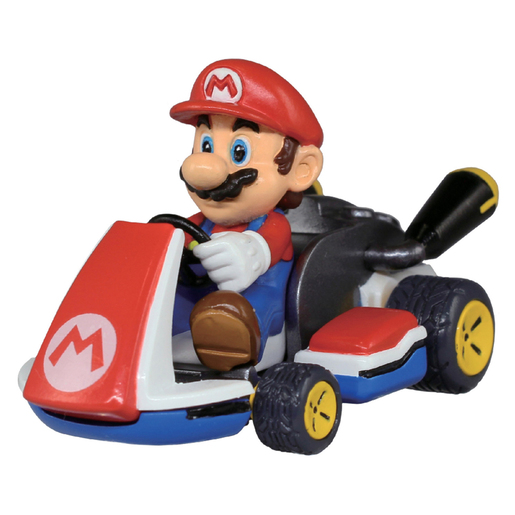 Super Mario Pull Back Racer Vehicles (Styles Vary)