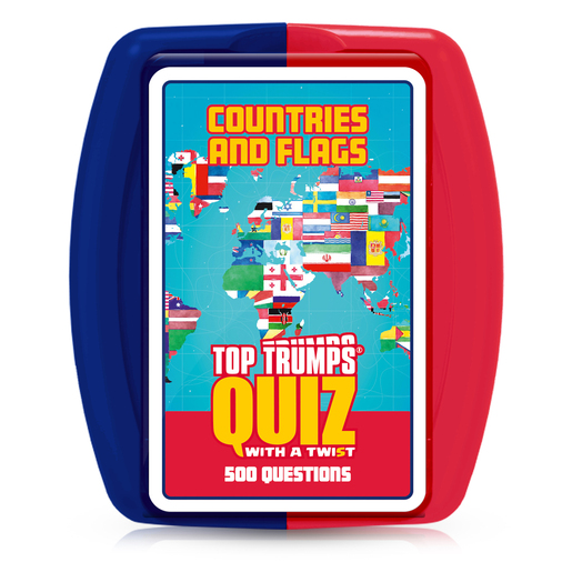 Top Trumps Quiz with a Twist - Countries and Flags