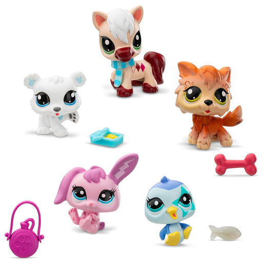Littlest Pet Shop Winter Besties 5 Pack Collector Set