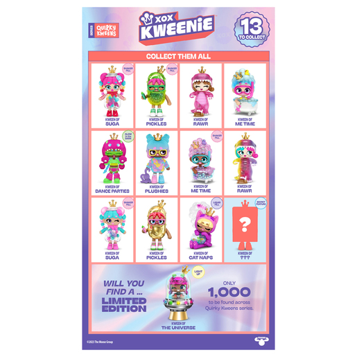 Figurines XOX Kweenie Quirky Kweens Vitrine Collection XOX Kweenie Collection - Figurines Quirky Kweens 10cm Avec Vitrine - Édition Limitée Figurines Premium Vitrine Cadeau Figurines XOX Kweenie Quirky Kweens Vitrine Collection XOX Kweenie Collection - Figurines Quirky Kweens 10cm Avec Vitrine - Édition Limitée Figurines Premium Vitrine Cadeau