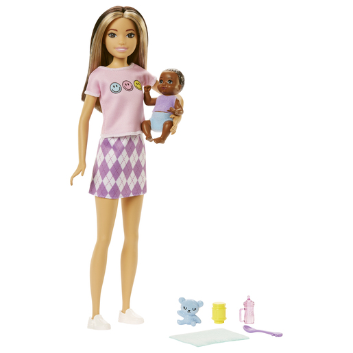 Barbie Skipper Smiley Face Shirt Doll Babysitters Inc.