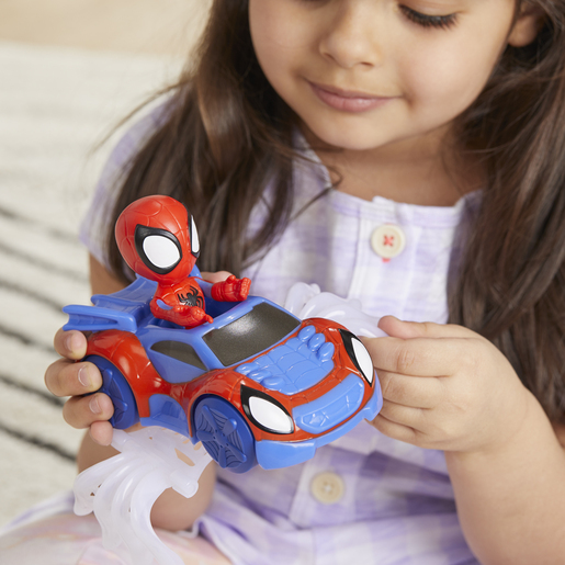 Spidey Lab Spidey and his Amazing Friends Spidey Web-Crawler Playset | The Entertainer