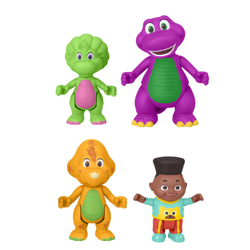 Barney's World Hey Friends 4 Figure Pack