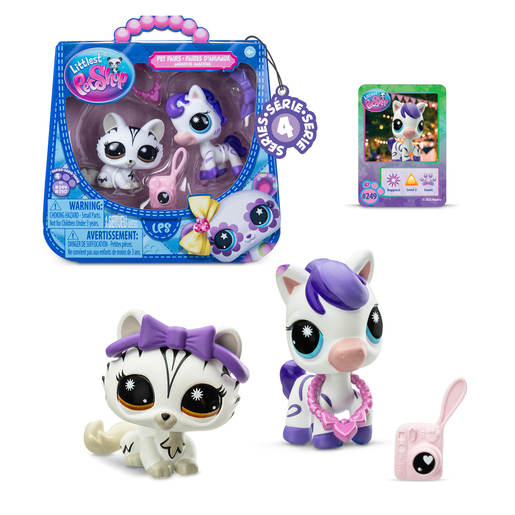 Littlest Pet Shop Pet Pairs Figure Pack Series (Styles Vary