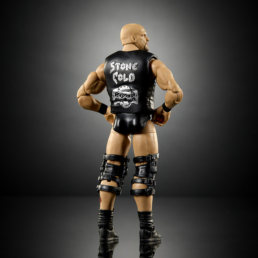 WWE Stunning Steve Austin Elite Collection Series 81 Action Figure 6 in Posable Collectible Gift Fans Ages 8 Years Old and Up WWE Stunning Steve Austin Elite Collection Series 81 Action Figure 6 in Posable Collectible Gift Fans Ages 8 Years Old and Up