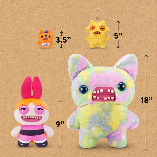 Fuggler Power Puff Girls Blossom Soft Toy By ZURU The Entertainer fuggler-power-puff-girls-blossom-soft-toy-by-zuru-the-entertainer
