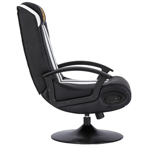 Sound Set Chair BraZen Stag Bluetooth Surround Sound Gaming Chair White | The Entertainer