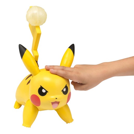 Pickachu in battle pose action view
