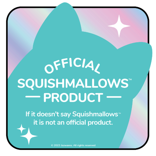 Original Squishmallows 12" Soft Toy - Michaela the Pink Rainbow Leopard