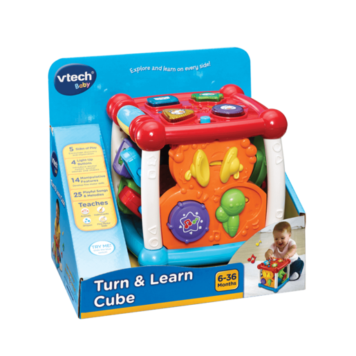 VTech Baby Turn Learn Cube The Entertainer - Main Image