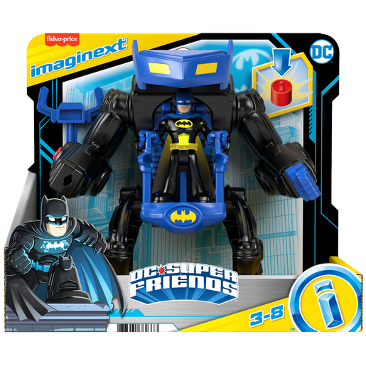 Imaginext DC Super Friends Batman Battling Robot The Entertainer