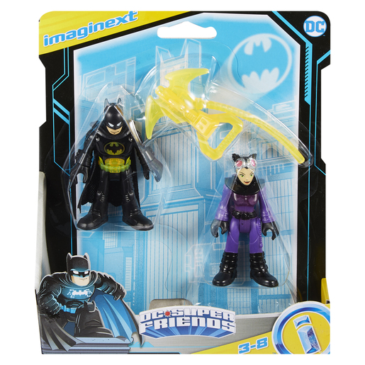 Imaginext DC Super Friends Batman Catwoman Figures The