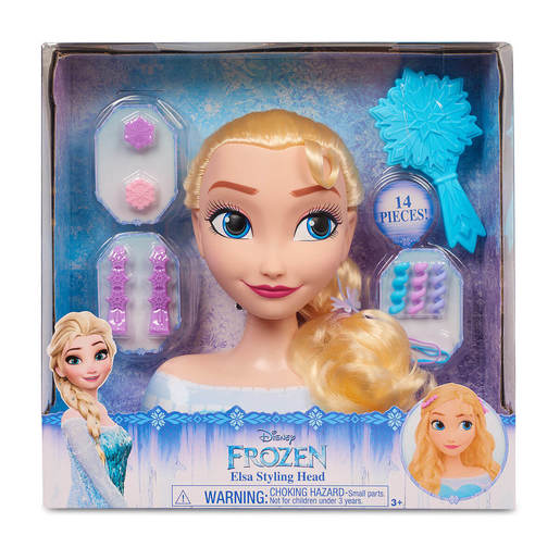 Disney Frozen Elsa Styling Head The Entertainer